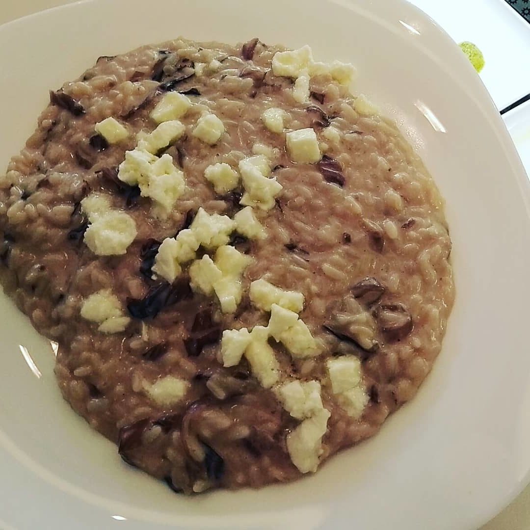 Risotto al radicchio e taleggio - Panificio Morelli